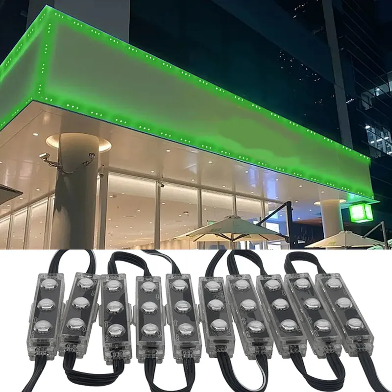Outdoor Waterproof IP68 Smart RGB 3Leds Module Light